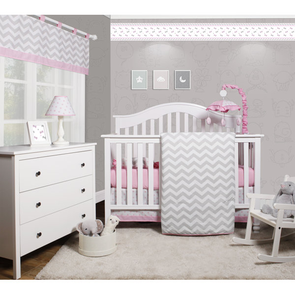 Harriet Bee Ruark 5 Piece Crib Bedding Set & Reviews Wayfair